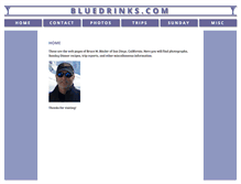 Tablet Screenshot of bluedrinks.com